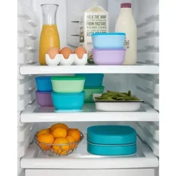 Nuk Suction Plates & Bowls|Dishes, Utensils & Food Containers*- Suction Plates and Lid, Assorted Colors, 2 Pack, 6+ Months, Blue and Green