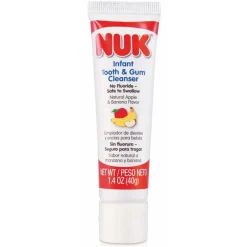 Nuk Cleaning*Grins & Giggles Fluoride-Free Tooth & Gum Cleanser, 1.4 oz.