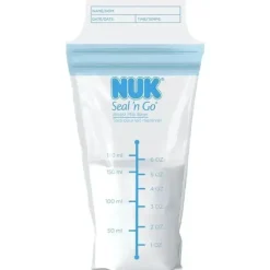 Nuk Breast Pump Accessories*Seal 'N Go Breast Milk Bags, 50-Count