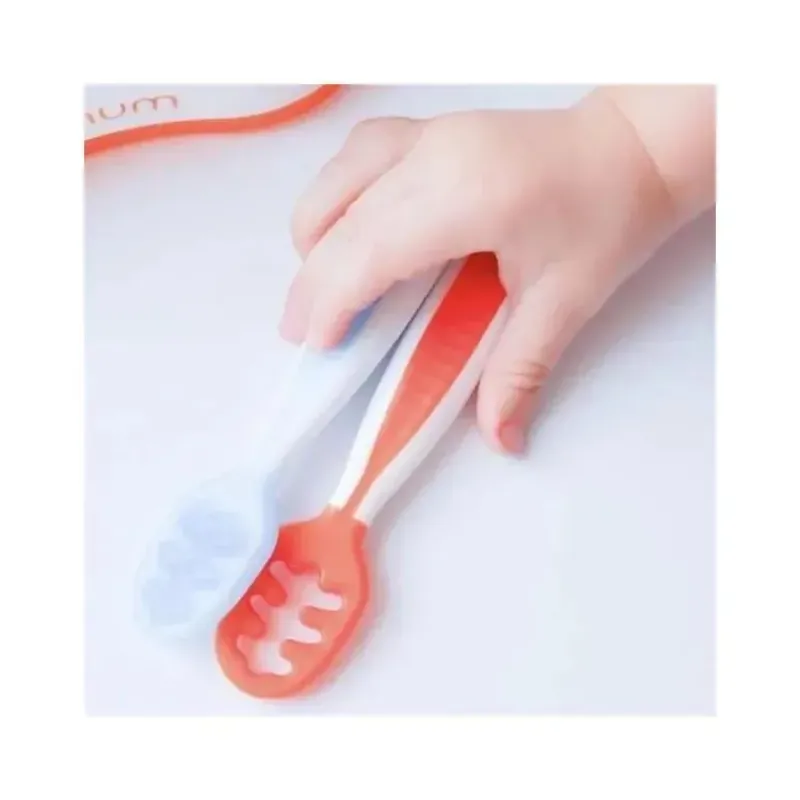 NumNum Utensils & Accessories|Dishes, Utensils & Food Containers*Dual Stage Pre-Spoon GOOtensils - Glacier Green & Storm Gray