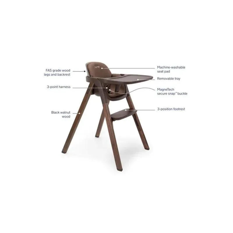 Nuna High Chair*- Bryn High Chair, Clove