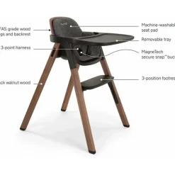 Nuna High Chair*- Bryn High Chair,Sanderson