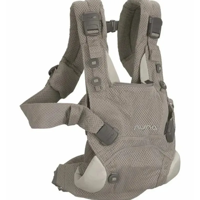 Nuna Front, Hip And Backpack Carriers*- CUDL Clik 4 in 1 Baby Carrier, Fog