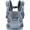 Nuna Front, Hip And Backpack Carriers*- CUDL 4-in-1 Carrier, Denim