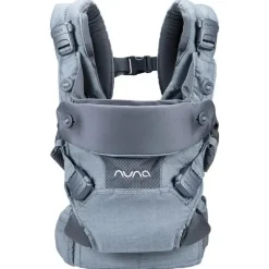 Nuna Front, Hip And Backpack Carriers*- CUDL 4-in-1 Carrier, Denim