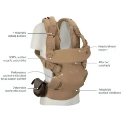 Nuna Front, Hip And Backpack Carriers*- Cudl Luxe Carrier Softened, Canyon