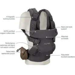 Nuna Front, Hip And Backpack Carriers*- Cudl Luxe Carrier Softened, Dusk