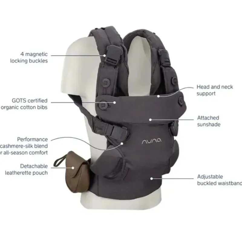 Nuna Front, Hip And Backpack Carriers*- Cudl Luxe Carrier Softened, Dusk