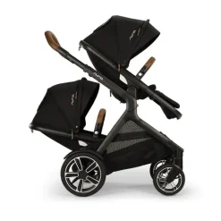Nuna Add-On Seats & Boards*- Demi Next Sibling Seat, Caviar