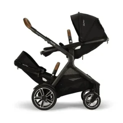 Nuna Add-On Seats & Boards*- Demi Next Sibling Seat, Caviar