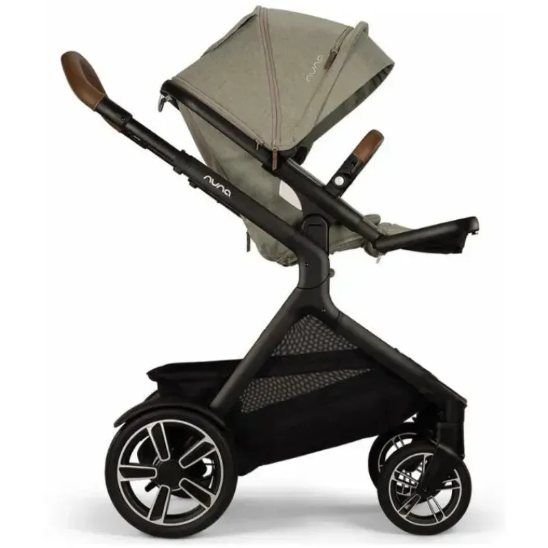 Nuna Single To Double Strollers*- DEMI Next Stroller with Rider Board, Hazelwood