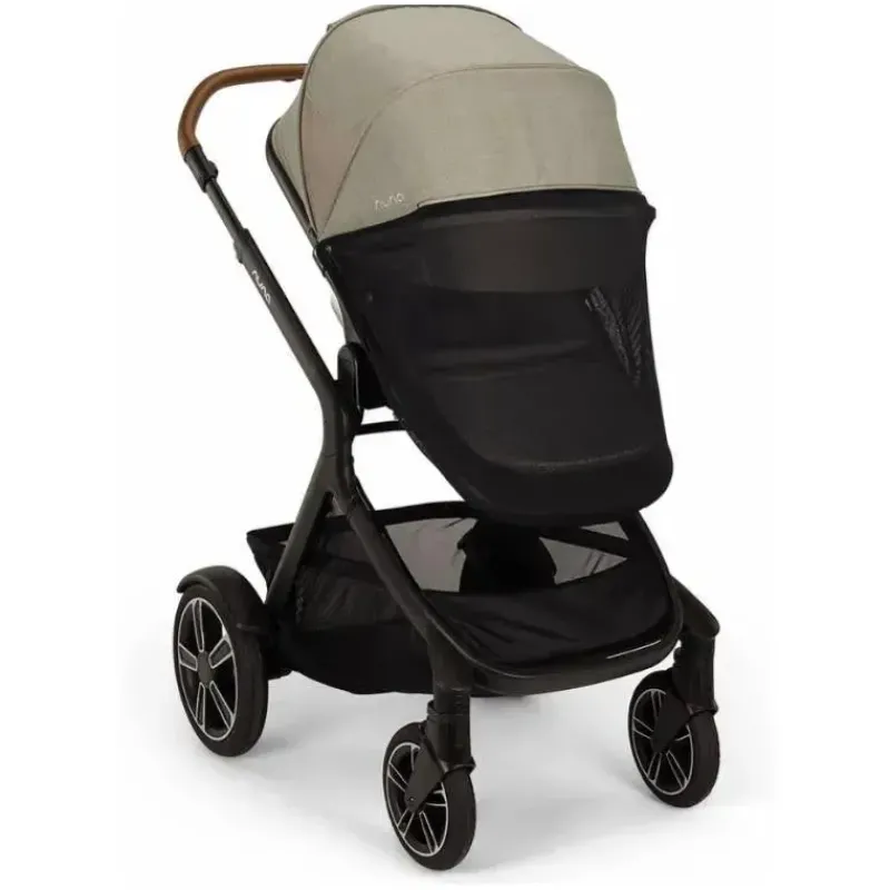 Nuna Single To Double Strollers*- DEMI Next Stroller with Rider Board, Hazelwood