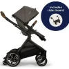 Nuna Single To Double Strollers*- DEMI Next Stroller with Rider Board, Granite