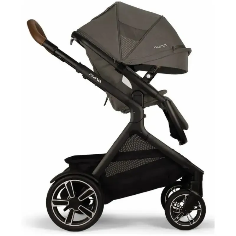 Nuna Single To Double Strollers*- DEMI Next Stroller with Rider Board, Granite