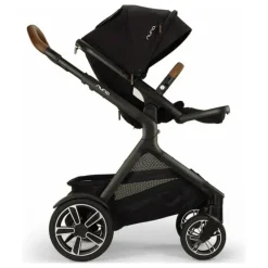 Nuna Single To Double Strollers*- DEMI Next Stroller with Rider Board, Caviar