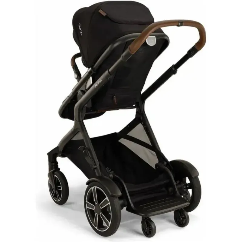 Nuna Single To Double Strollers*- DEMI Next Stroller with Rider Board, Caviar