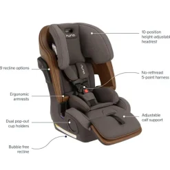 Nuna Booster Car Seats*- Lumn Harness Booster Seat Granite