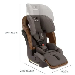 Nuna Booster Car Seats*- Lumn Harness Booster Seat Granite