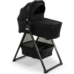 Nuna Bassinets & Carrycots*- LYTL Bassinet + Stand, Caviar