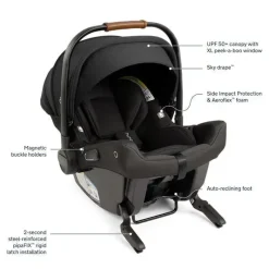 Nuna Travel Systems*- Mixx Next + Pipa Urbn Travel System, Caviar