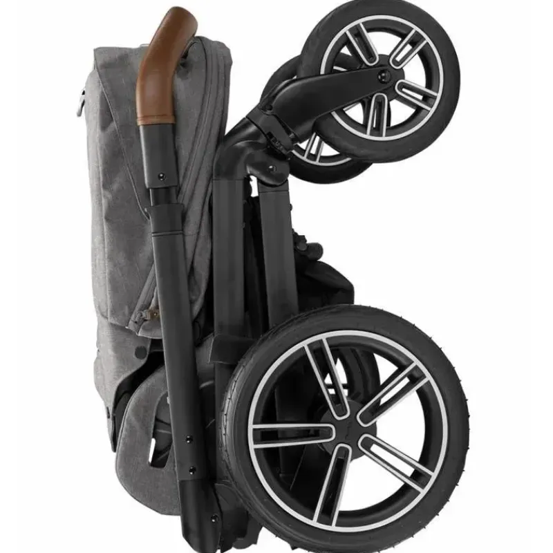 Nuna Single Strollers*- Mixx Next Stroller With Magnetic Buckle, Granite