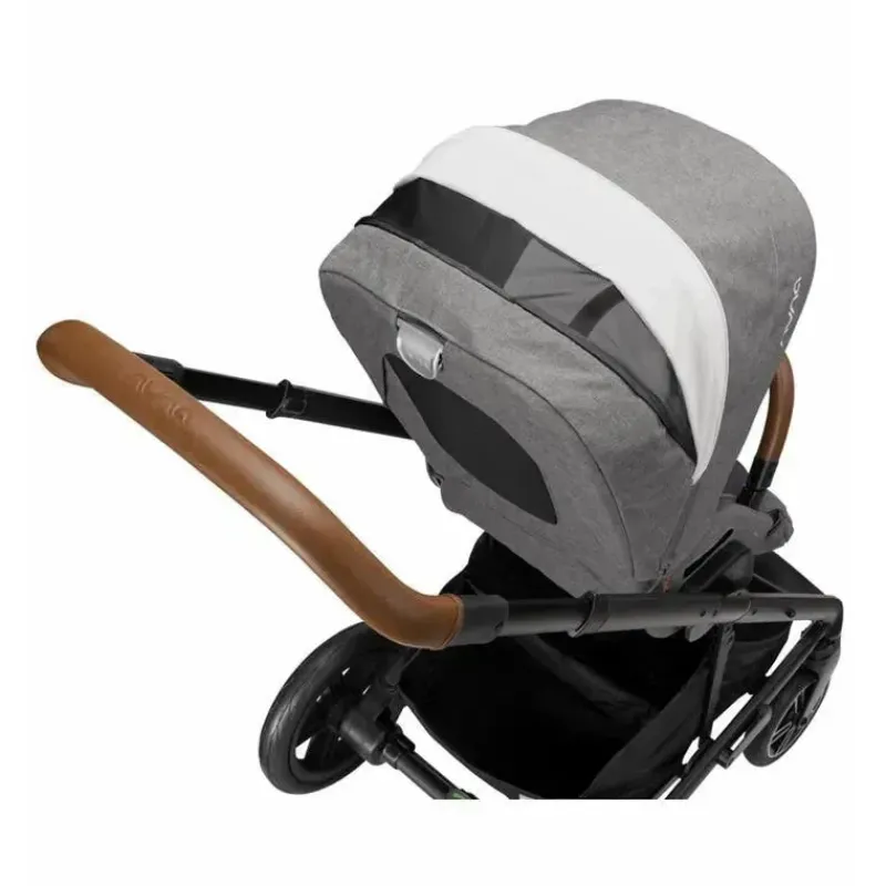 Nuna Single Strollers*- Mixx Next Stroller With Magnetic Buckle, Granite