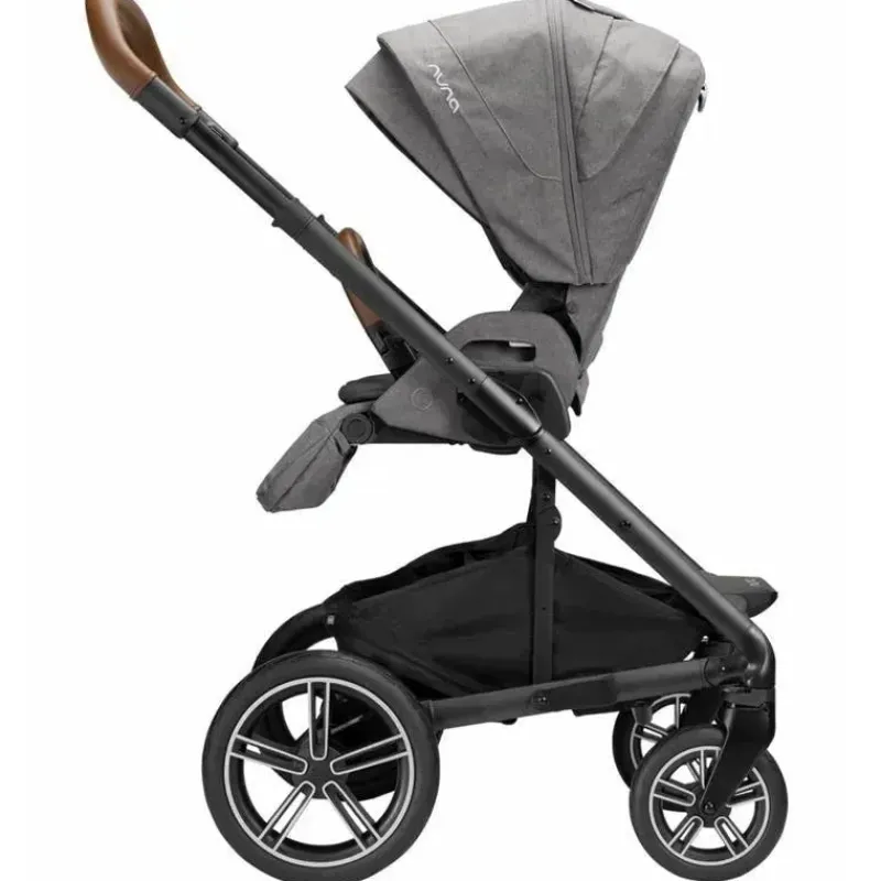 Nuna Single Strollers*- Mixx Next Stroller With Magnetic Buckle, Granite