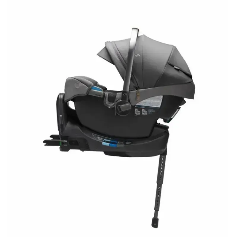 Nuna Travel Systems*- MIXX Next with Magnetic Buckle + Pipa RX Infant Car Seat Bundle, Granite
