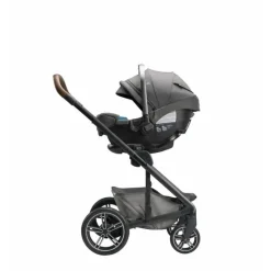 Nuna Travel Systems*- MIXX Next with Magnetic Buckle + Pipa RX Infant Car Seat Bundle, Granite