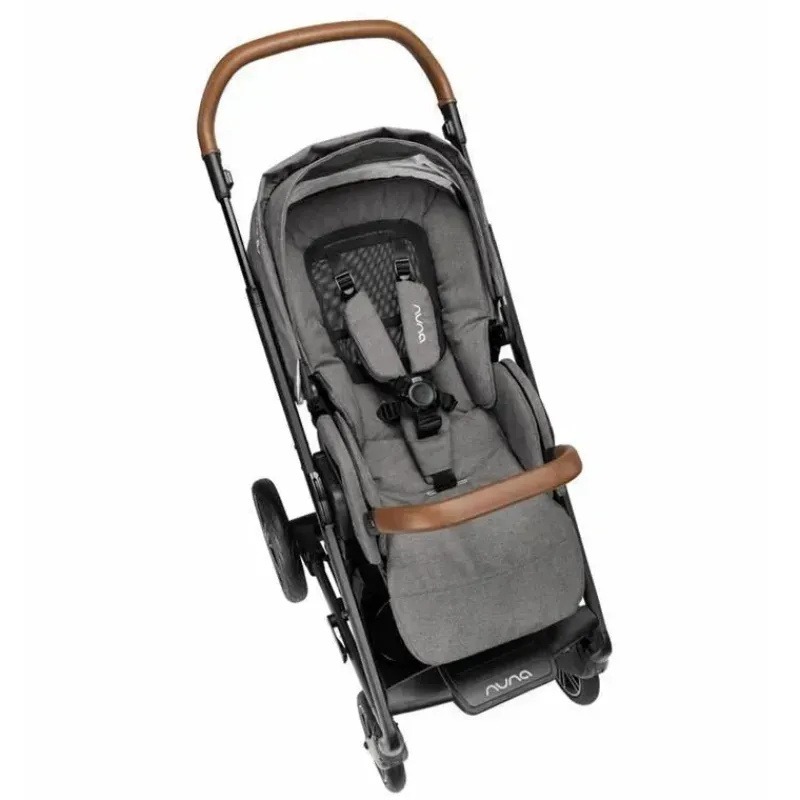 Nuna Travel Systems*- MIXX Next with Magnetic Buckle + Pipa RX Infant Car Seat Bundle, Granite