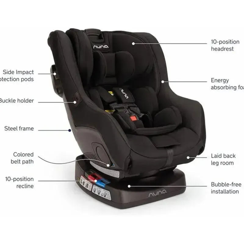Nuna Convertible Car Seats*- Rava Convertible Car Seat - Caviar
