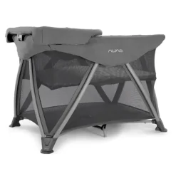 Nuna Playards*- Sena Aire W New Zip-Off Bassinet + Changer, Granite