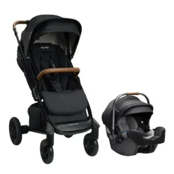 Nuna Single Strollers*- Tavo Next Travel System with PIPA RX Car Seat, Caviar