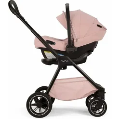 Nuna Single Strollers*- TRIV Next + PIPA Aire RX + LYTL Bassinet Travel System Bundle, Thistle