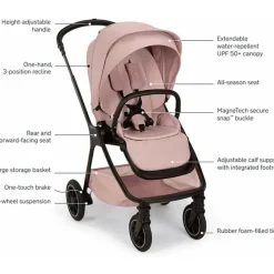 Nuna Single Strollers*- TRIV Next Compact Stroller, Thistle