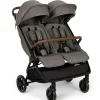 Nuna Double Strollers*- Trvl Double Stroller, Granite