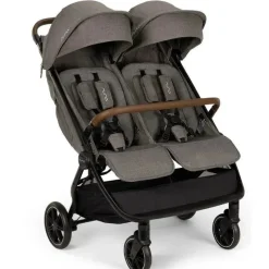 Nuna Double Strollers*- Trvl Double Stroller, Granite