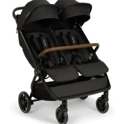 Nuna Double Strollers*- Trvl Double Stroller, Caviar