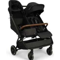 Nuna Double Strollers*- Trvl Double Stroller, Caviar