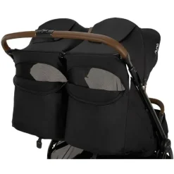 Nuna Double Strollers*- Trvl Double Stroller, Caviar