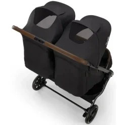 Nuna Double Strollers*- Trvl Double Stroller, Caviar