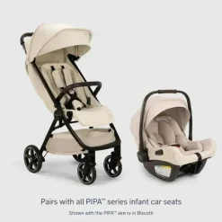 Nuna Single Strollers*- TRVL LX Stroller BMW Special Edition, Mica