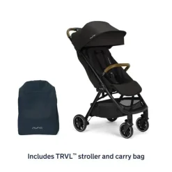 Nuna Lightweight Strollers*- Trvl Stroller With Travel Bag Caviar