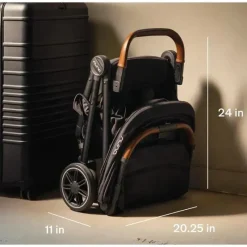 Nuna Lightweight Strollers*- Trvl Stroller With Travel Bag Caviar