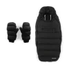 Nuna Cold Weather Accessories*- Winter Stroller Set, Footmuff and Gloves - Caviar