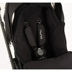 Nuna Cold Weather Accessories*- Winter Stroller Set, Footmuff and Gloves - Caviar