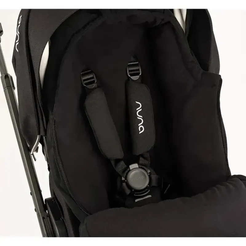 Nuna Cold Weather Accessories*- Winter Stroller Set, Footmuff and Gloves - Caviar