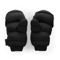 Nuna Cold Weather Accessories*- Winter Stroller Set, Footmuff and Gloves - Caviar