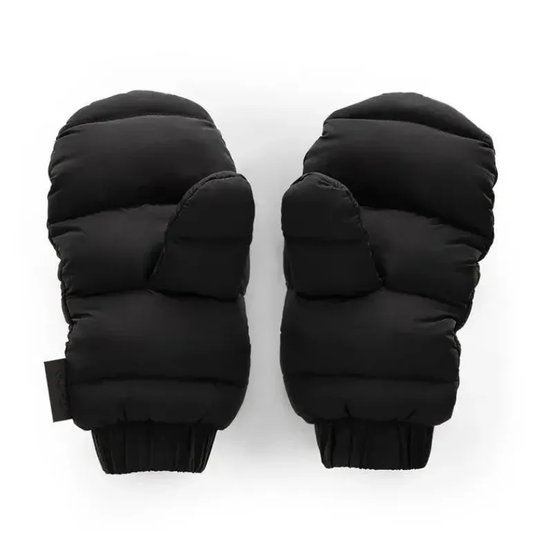 Nuna Cold Weather Accessories*- Winter Stroller Set, Footmuff and Gloves - Caviar