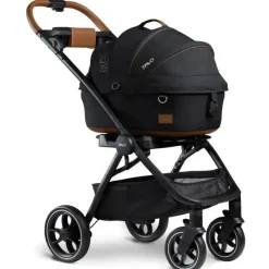 Nuna Pet Stroller*Pet - Maeve & Roscoe 3-In-1 Pet Protection System, Small Flex Onyx